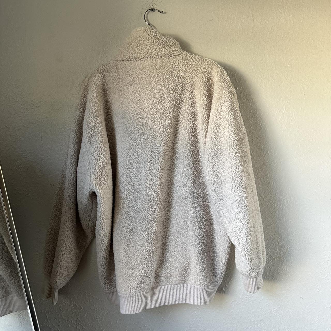 oversize super warm fleece pull over. thick and... - Depop