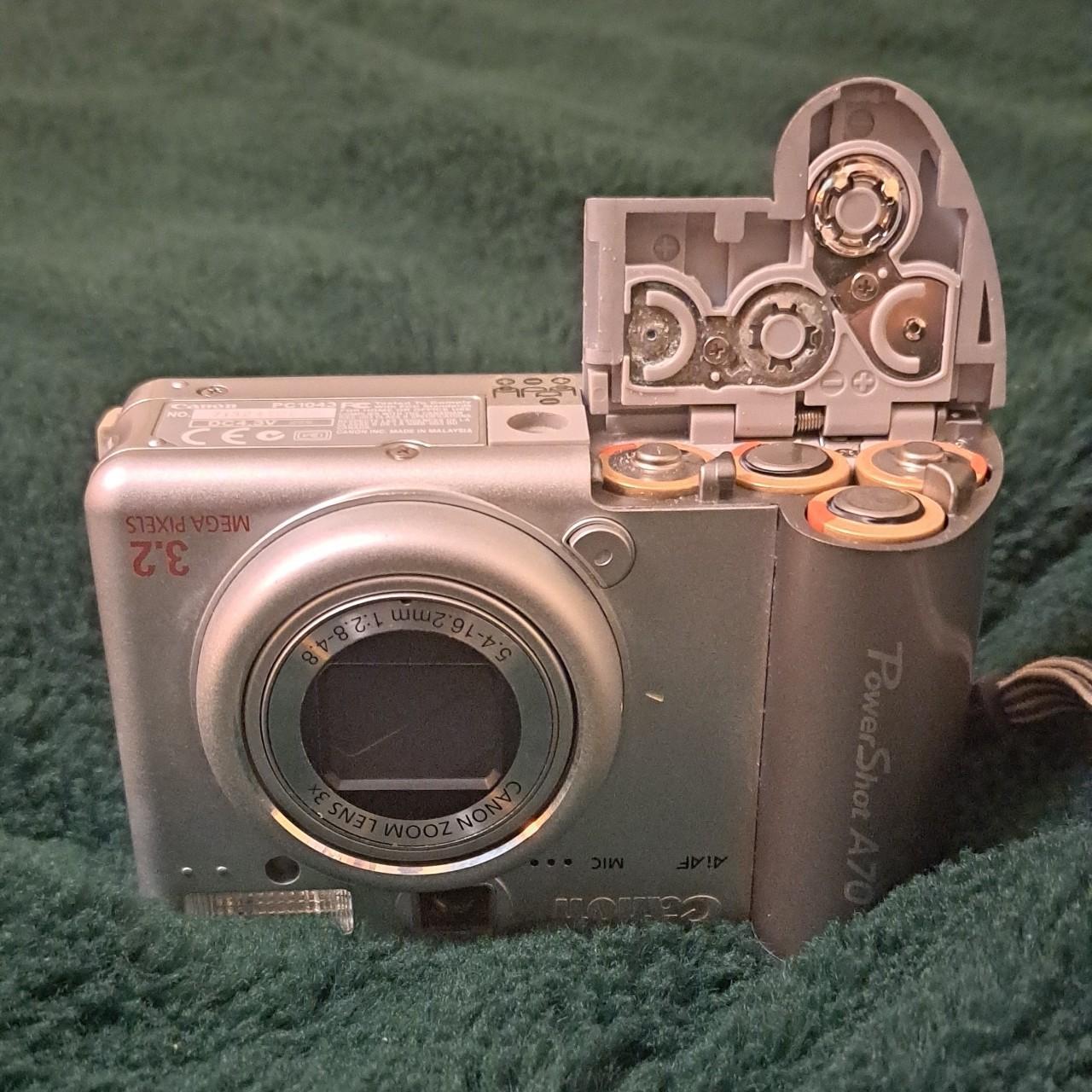 Canon Powershot A70 Digital Camera 3.2 Mega&hellip; - Depop