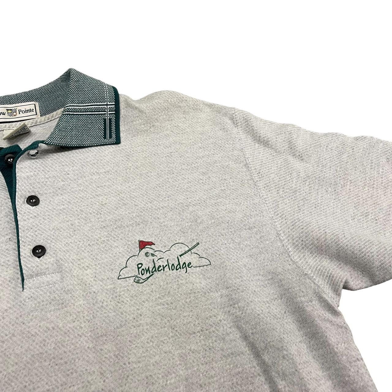 Vintage Ponderlodge Golf Course Polo Shirt Mens L... Depop