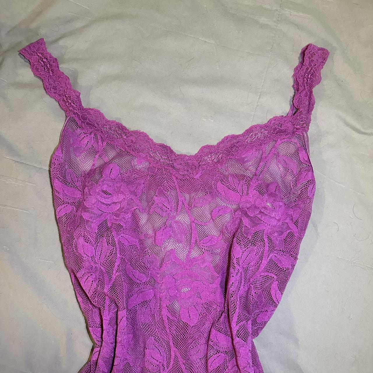 Purple Lace Victorias Secret Slip Dainty Coquette Depop 0067
