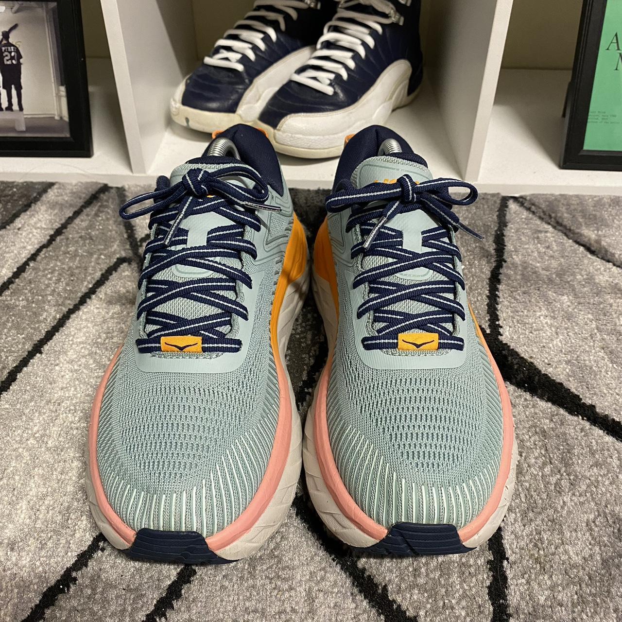 Hoka one one Bondi 7 “sunset blue” size 9 womens 7.5... - Depop