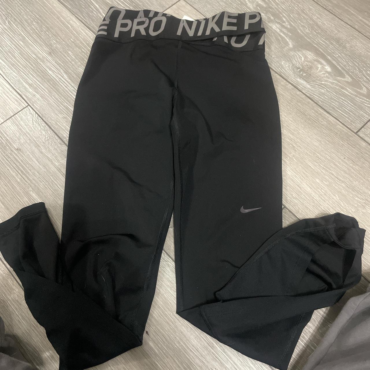 nike pro leggings crossover