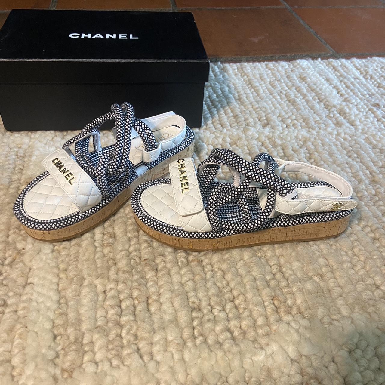 Chanel rope sandals(realistic dupes) Made... Depop