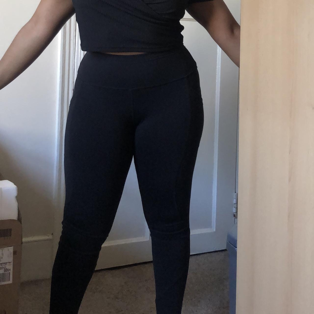 Primark black sports leggings size xs (UK 6/8) £9... Depop