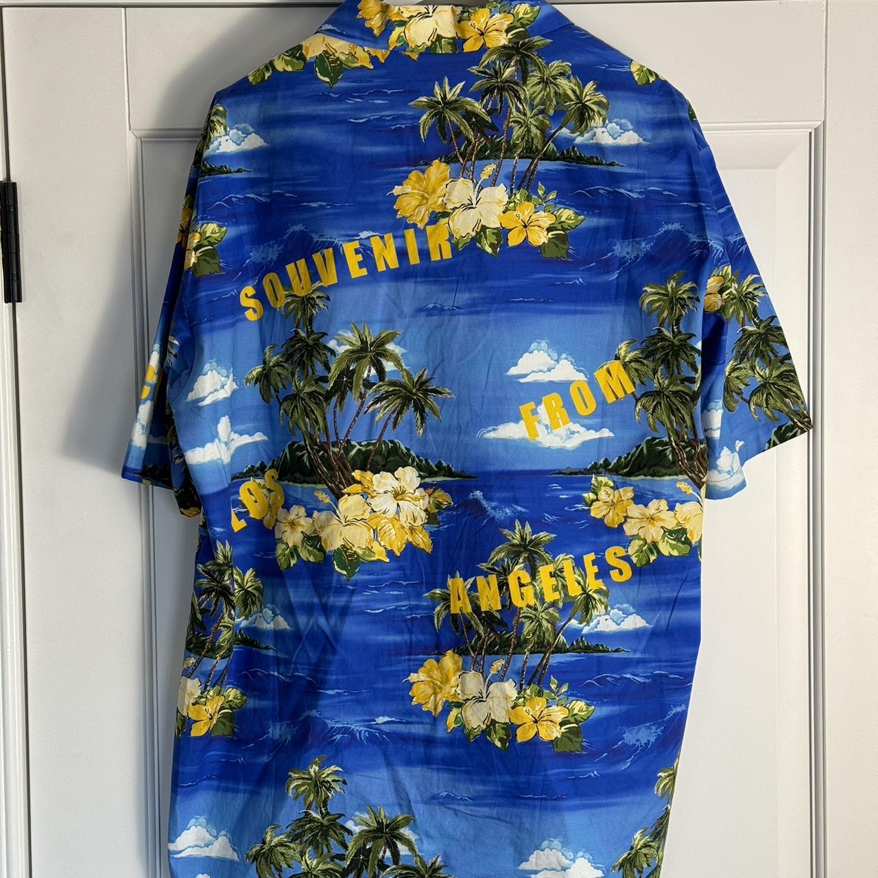 Gucci Hawaii Graphic Printed Short Sleeve Shirt Size | Depop