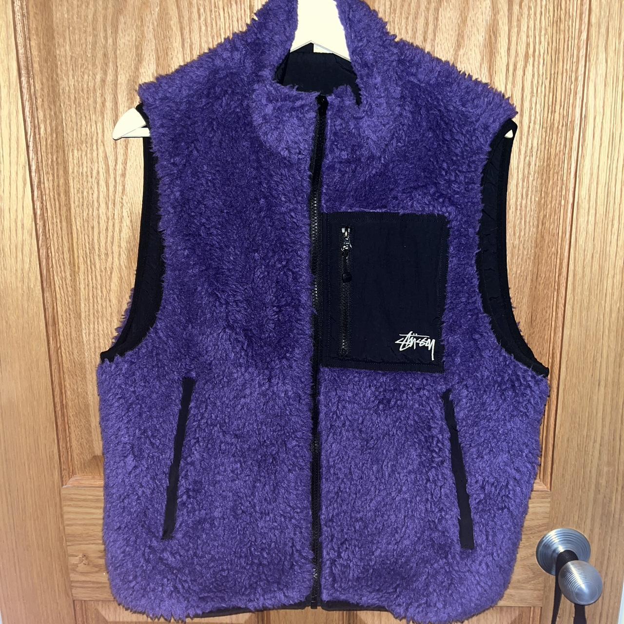 STUSSY ベスト PSYCHEDELIC CHECK VEST-