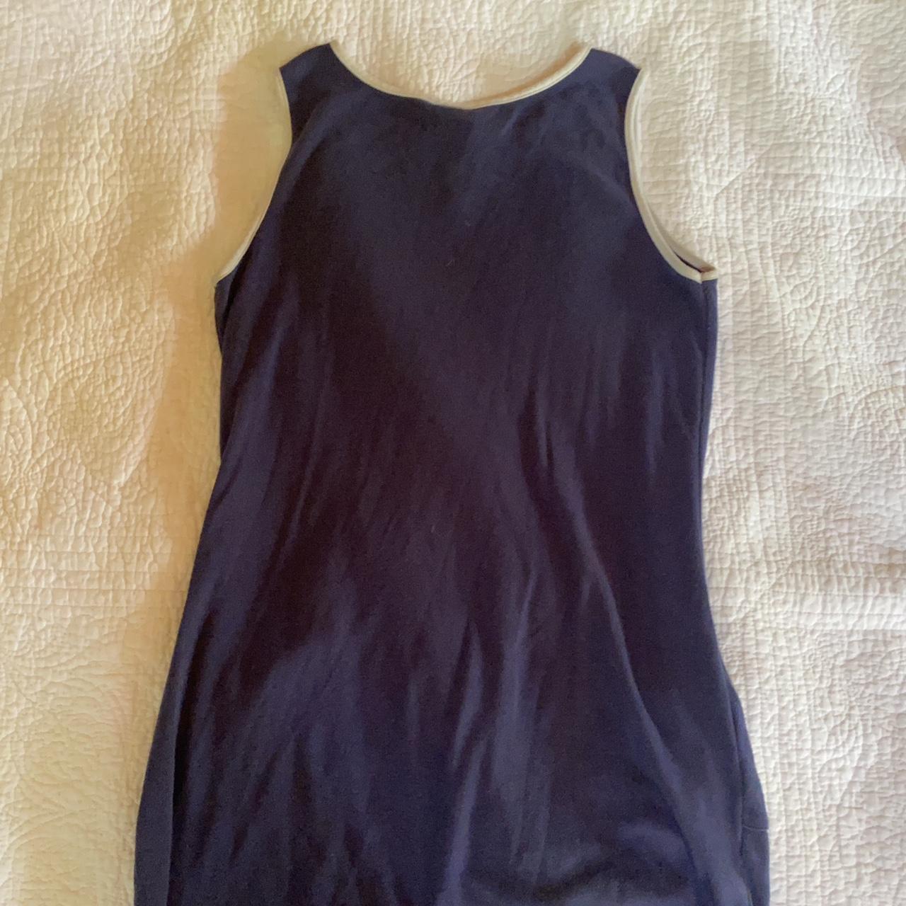 Dotti Women's White and Navy Dress (2)