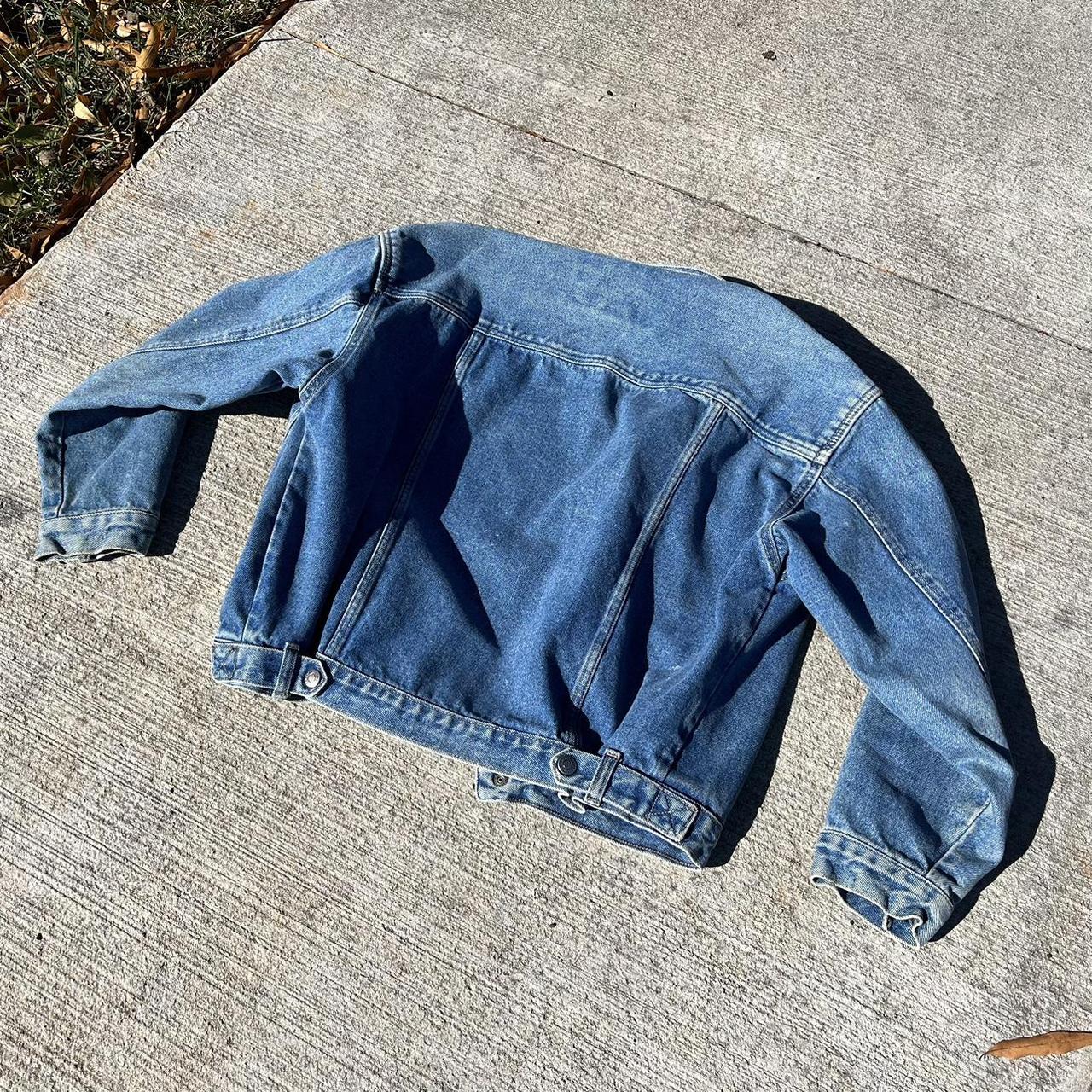 Calvin Klein Denim Jean Jacket Vintage 1980's Yellow | Depop Calvin Klein Denim Jean Jacket Vintage 1980's Yellow | Depop