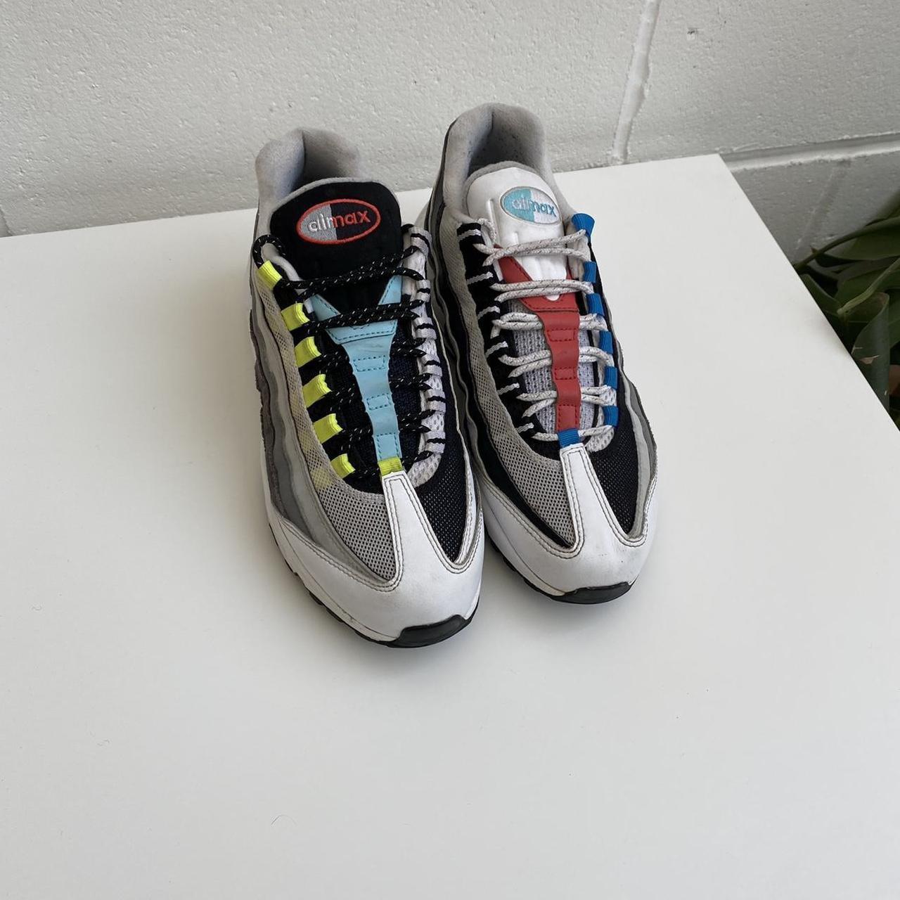 Nike Air Max 95 Greedy 2020 Trainers In White /... - Depop