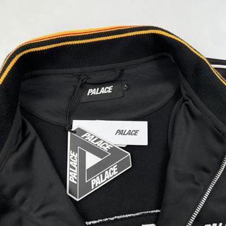 Palace Ultra Relax Track Jacket In Black & Yellow... - Depop