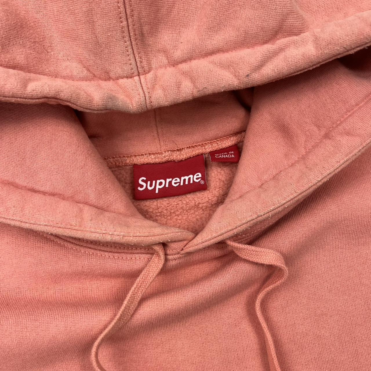 Supreme Corner Box Logo Pullover Hoodie In Depop