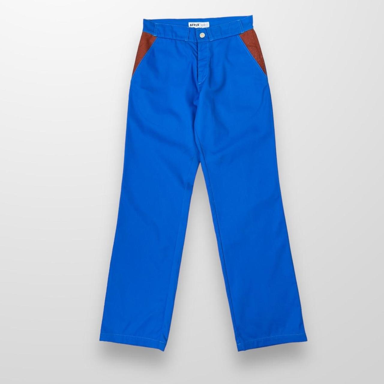 Affix Affxwrks Visibility Duty Trousers In Blue &... - Depop