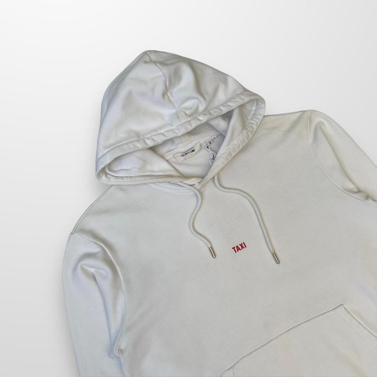 Helmut lang white hoodie on sale