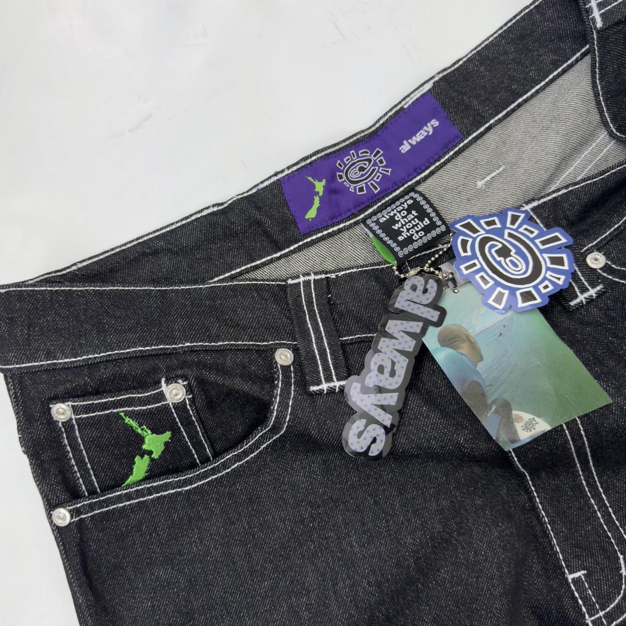 Always Do What You Should Do Relaxed Jeans In Indigo | Depop