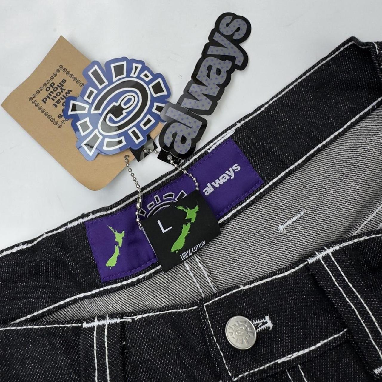 Always Do What You Should Do Relaxed Jeans In Indigo | Depop
