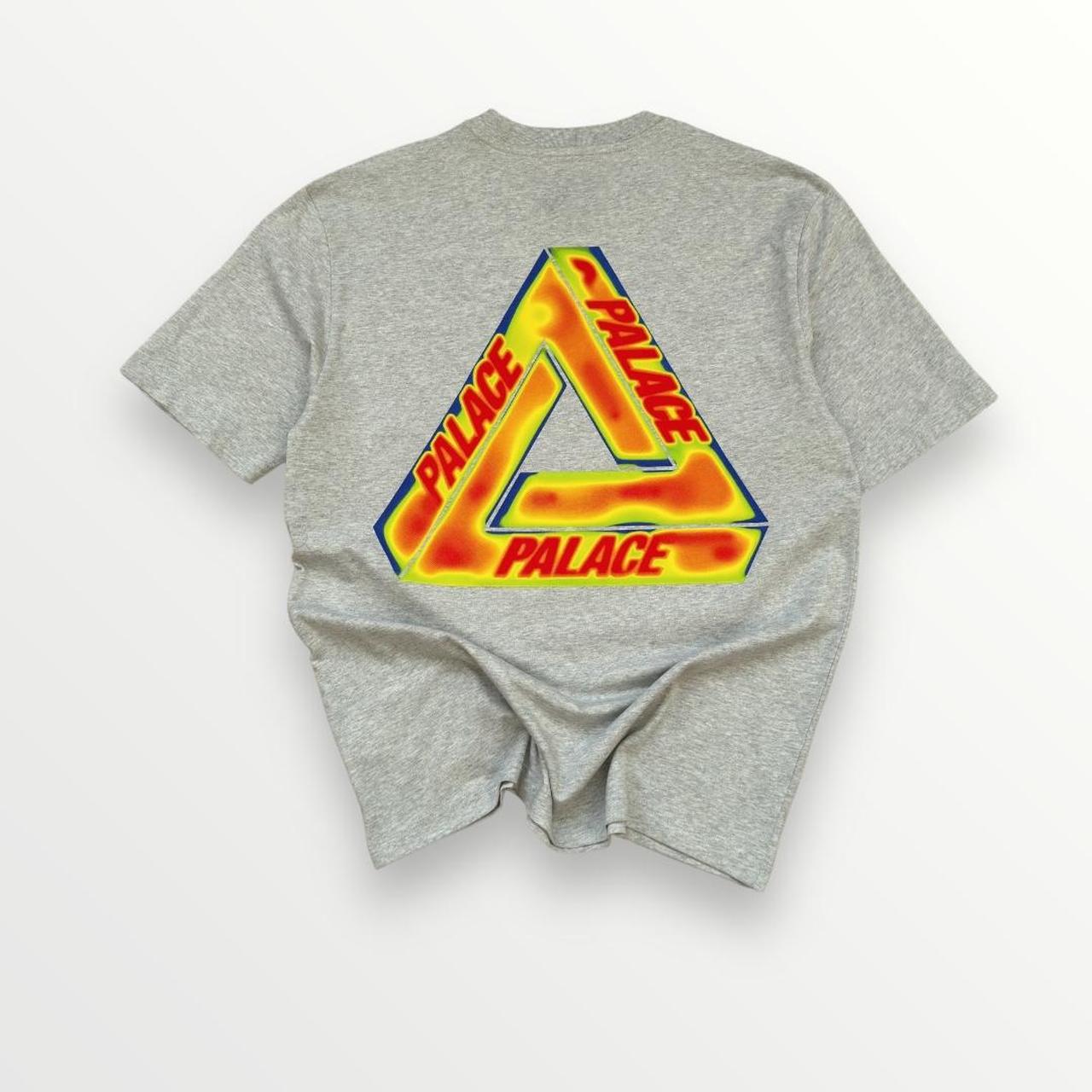 Palace Heat Sensi T-Shirt In Grey Marl Mens Size | Depop