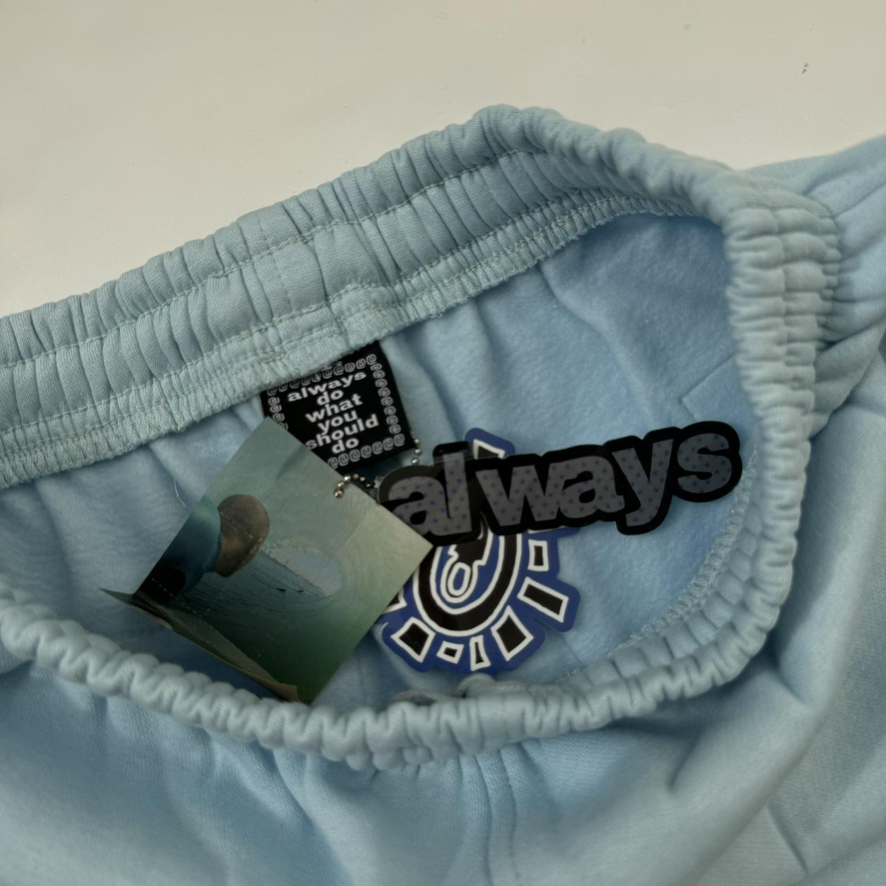 Always Do What You Should Do Relaxed Powder Blue | Depop