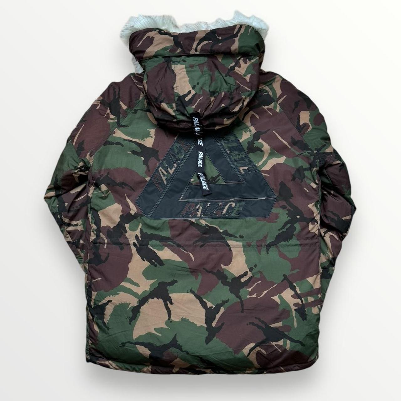 Palace P-3B DPM Parka In Woodland Camo, Mens Size...