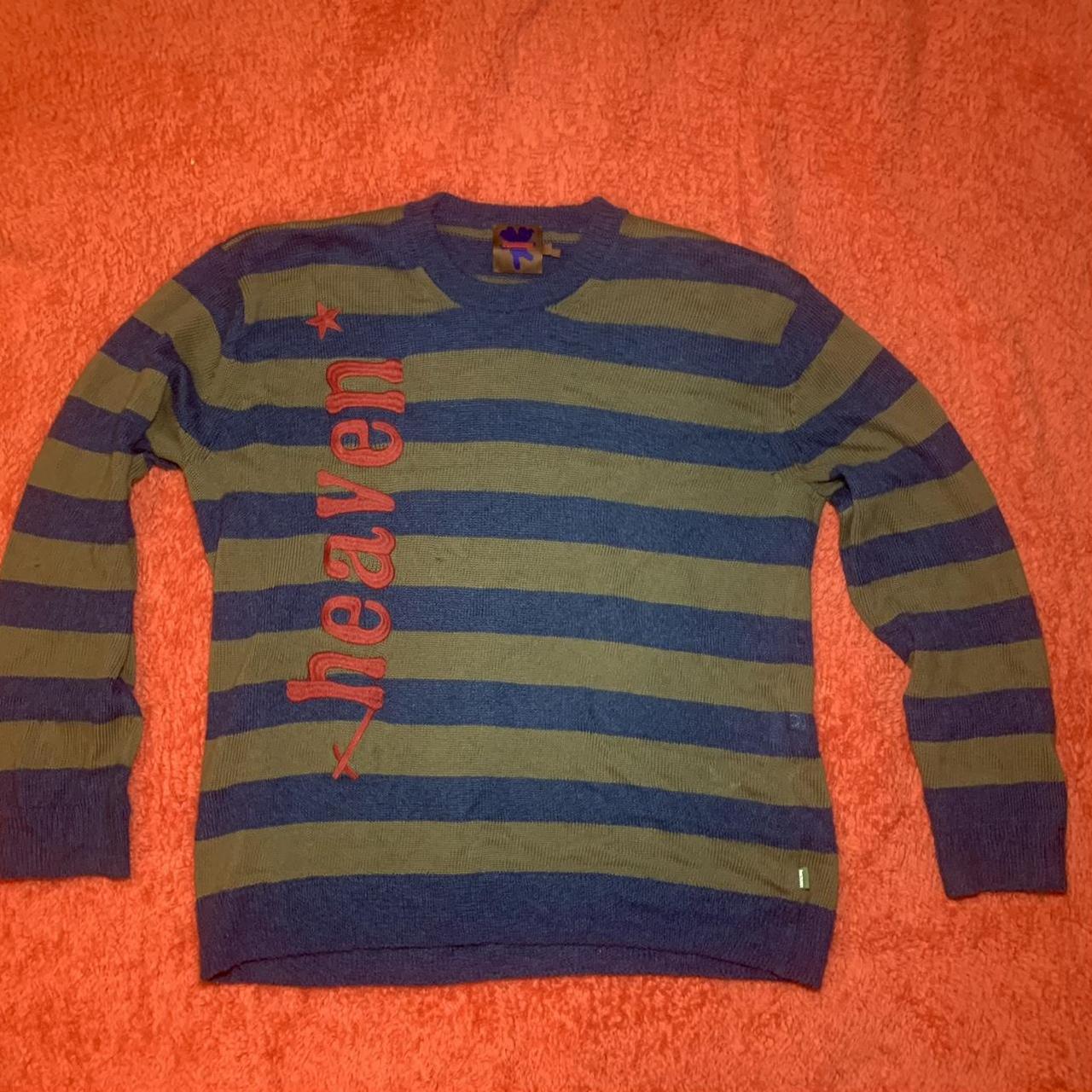 striped knit sweater, Brand is Heaven by Marc...