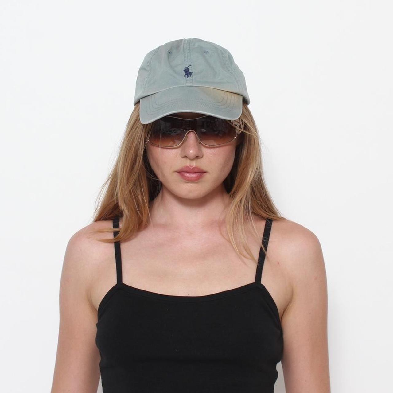 Polo Ralph Lauren Women's Blue Hat Depop