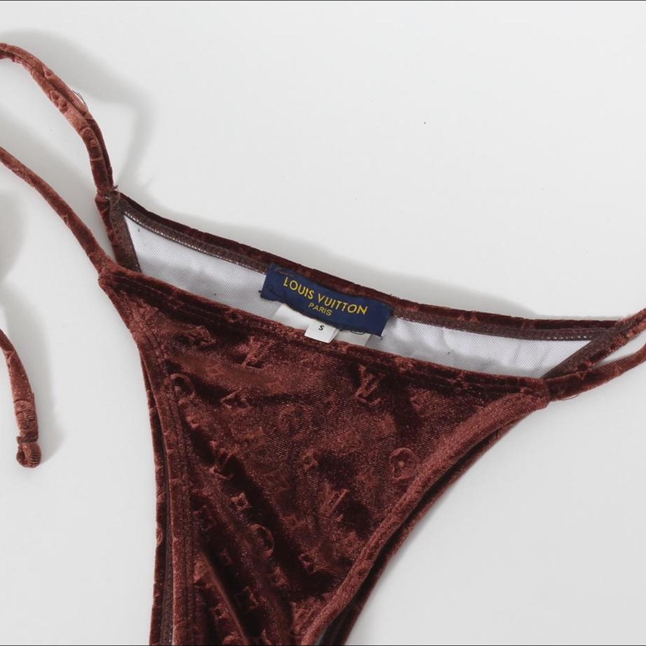 Louis Vuitton #swim suit #bikini Size : S set Size - Depop