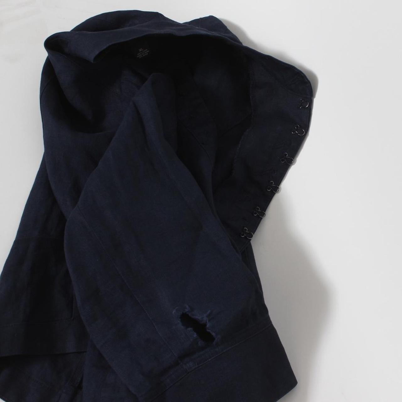 INC International Concepts Women's Navy and Blue Jacket Depop