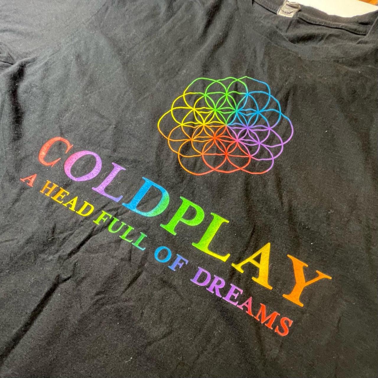 Coldplay 'A head full of dreams' 2016 Tour shirt - Depop