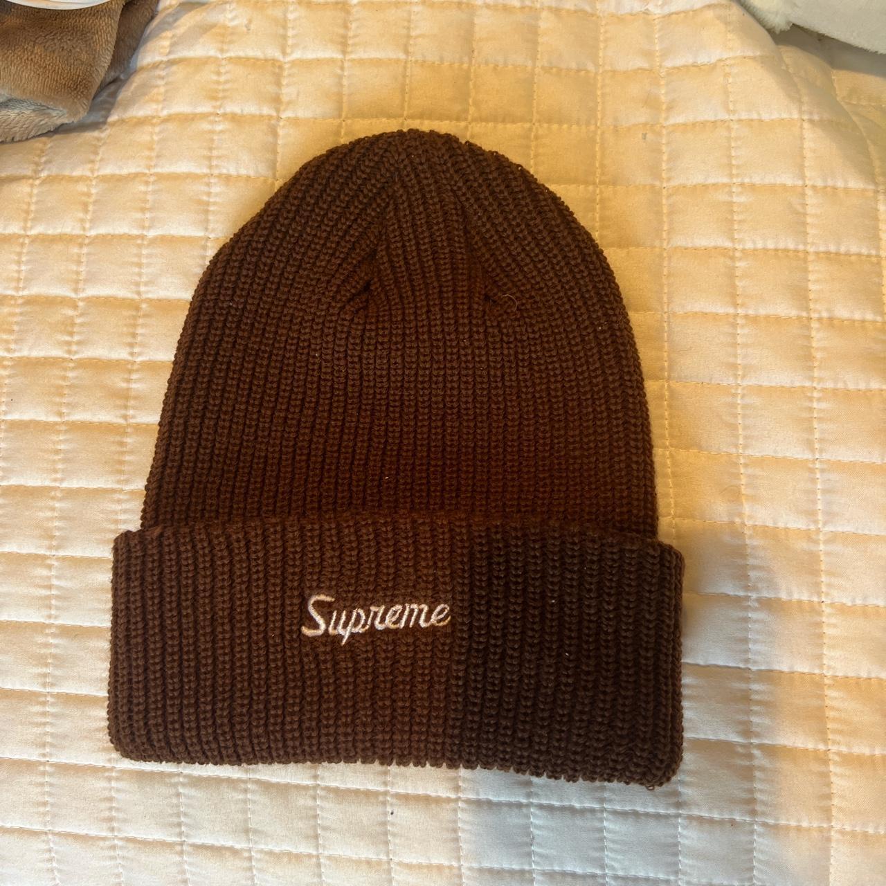 Supreme Women's Brown Hat | Depop