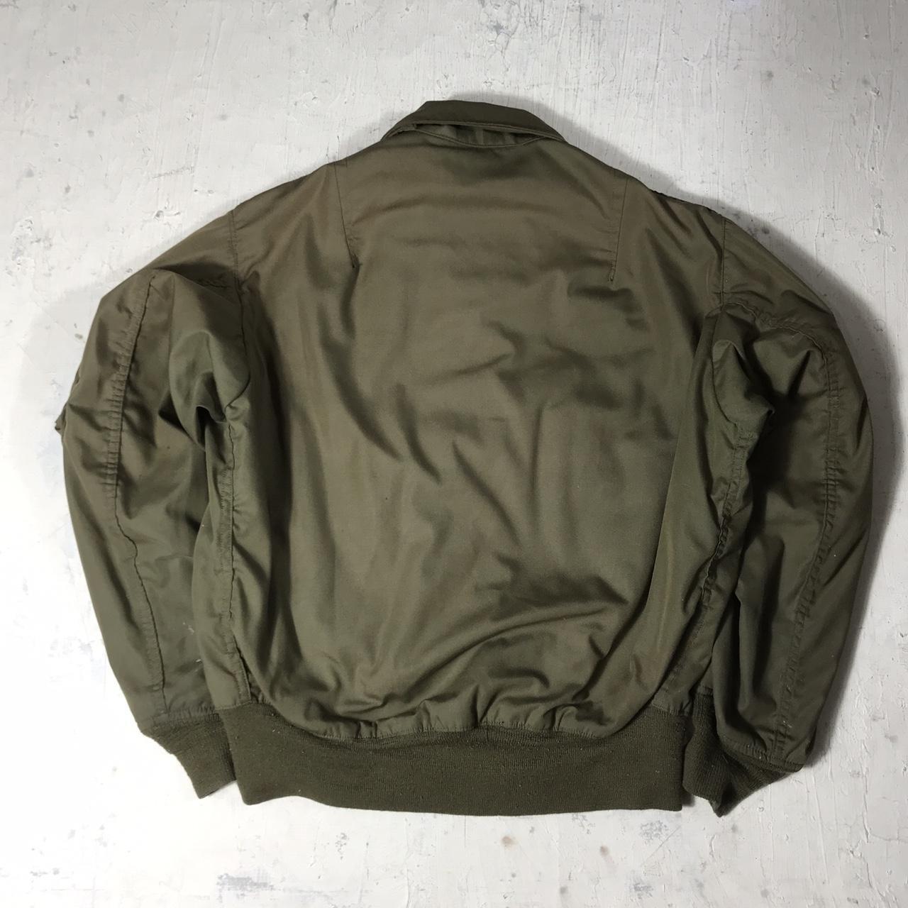 Vintage OG military bomber flight jacket men’s... Depop