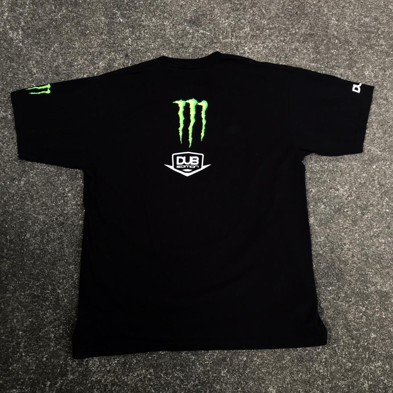 Monster energy dub edition cyber grunge t shirt... - Depop