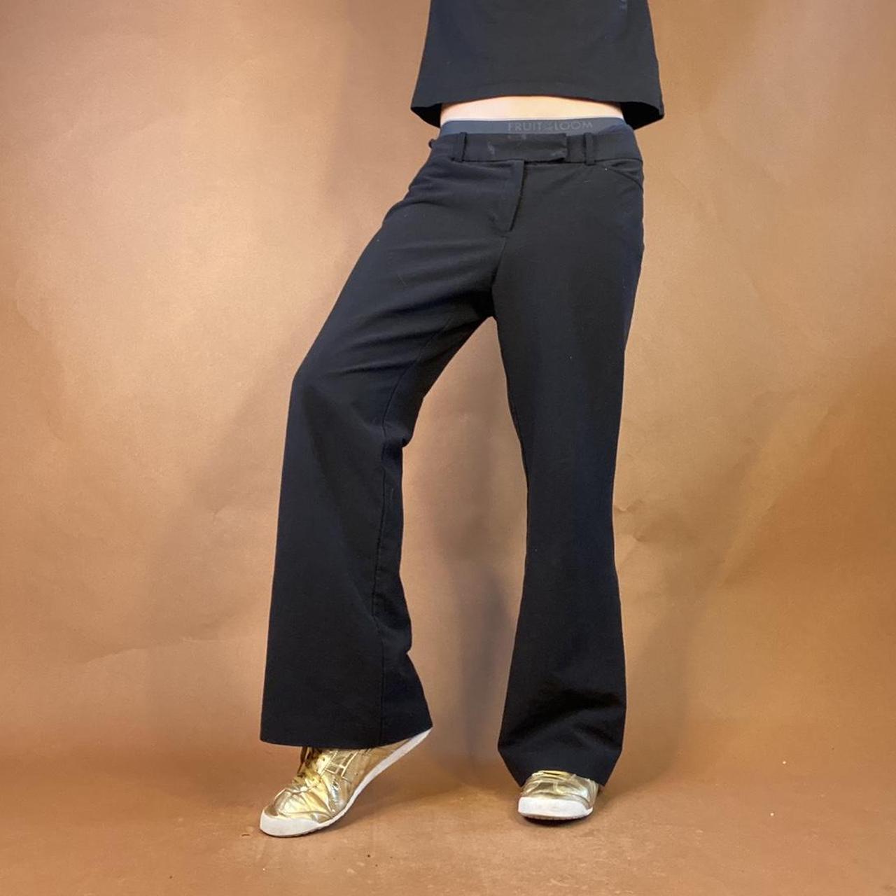 George Womens Black Polyester Dress Pants Trousers Size 14 L29 in Regu –  Preworn Ltd