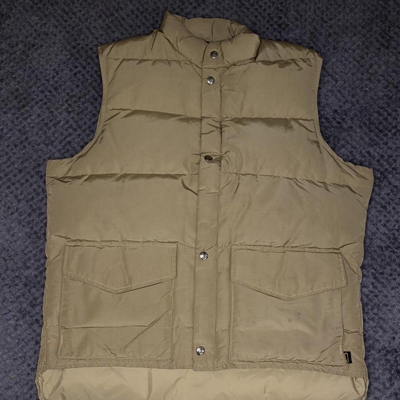 Vintage Woolrich puffer vest Measurements:... - Depop