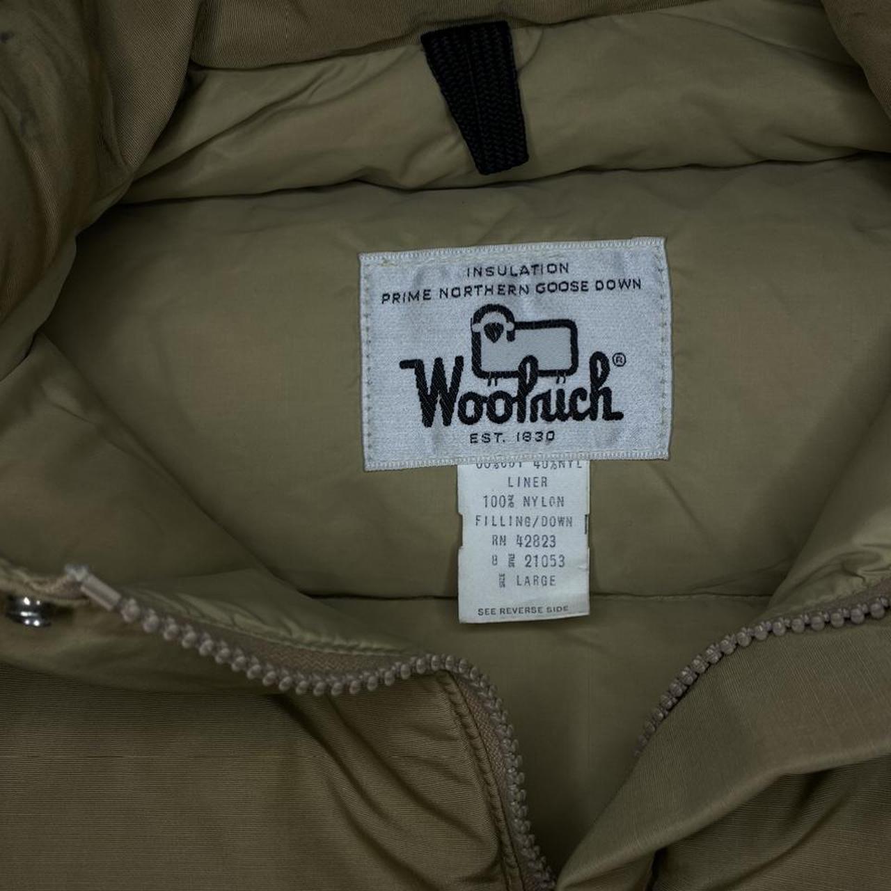 Vintage Woolrich puffer vest Measurements:... - Depop