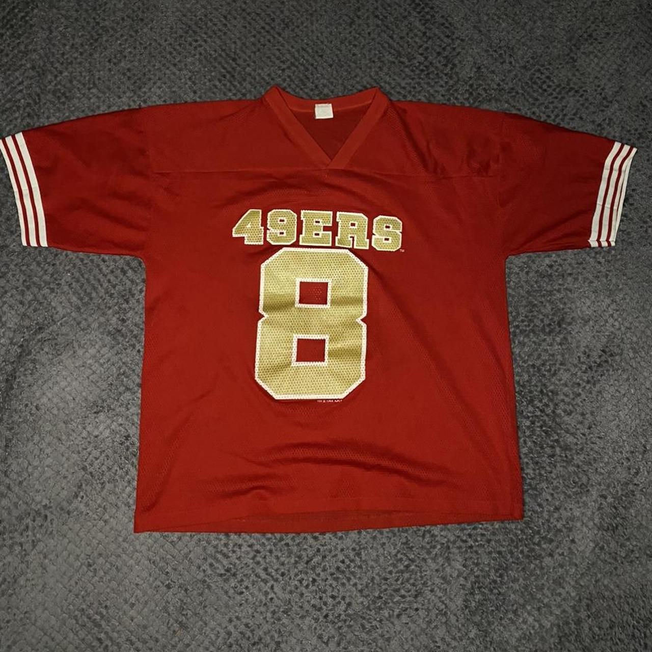 gold san francisco 49ers jersey