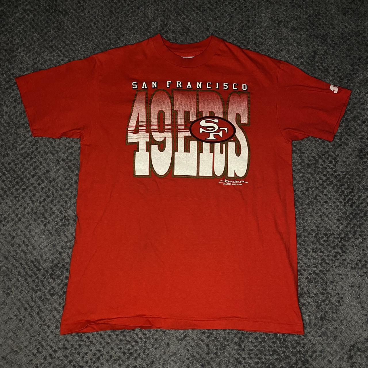 Vintage San Francisco 49ers 1986 40 Year Anniversary Shirt Size Medium