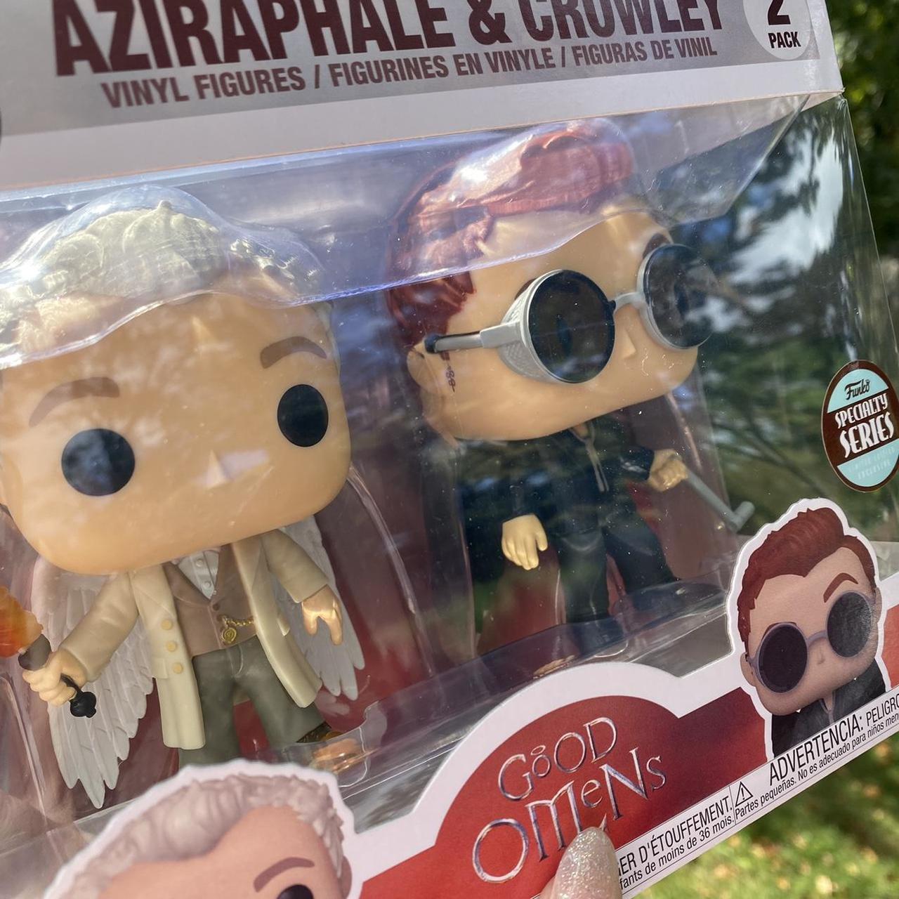 Good Omens Funko pops - two pack!! Super great... - Depop