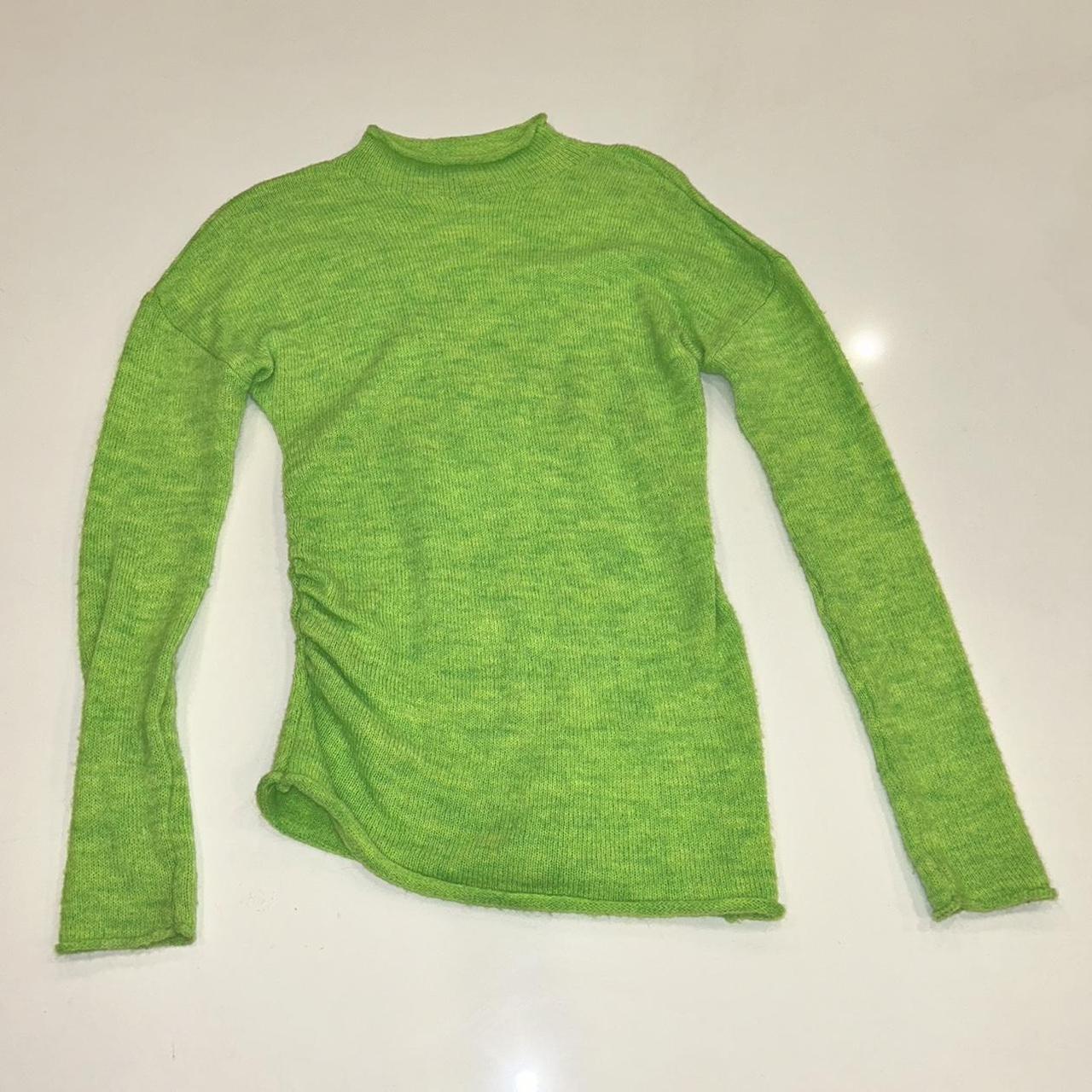 Zara Lime Green sweater Size S