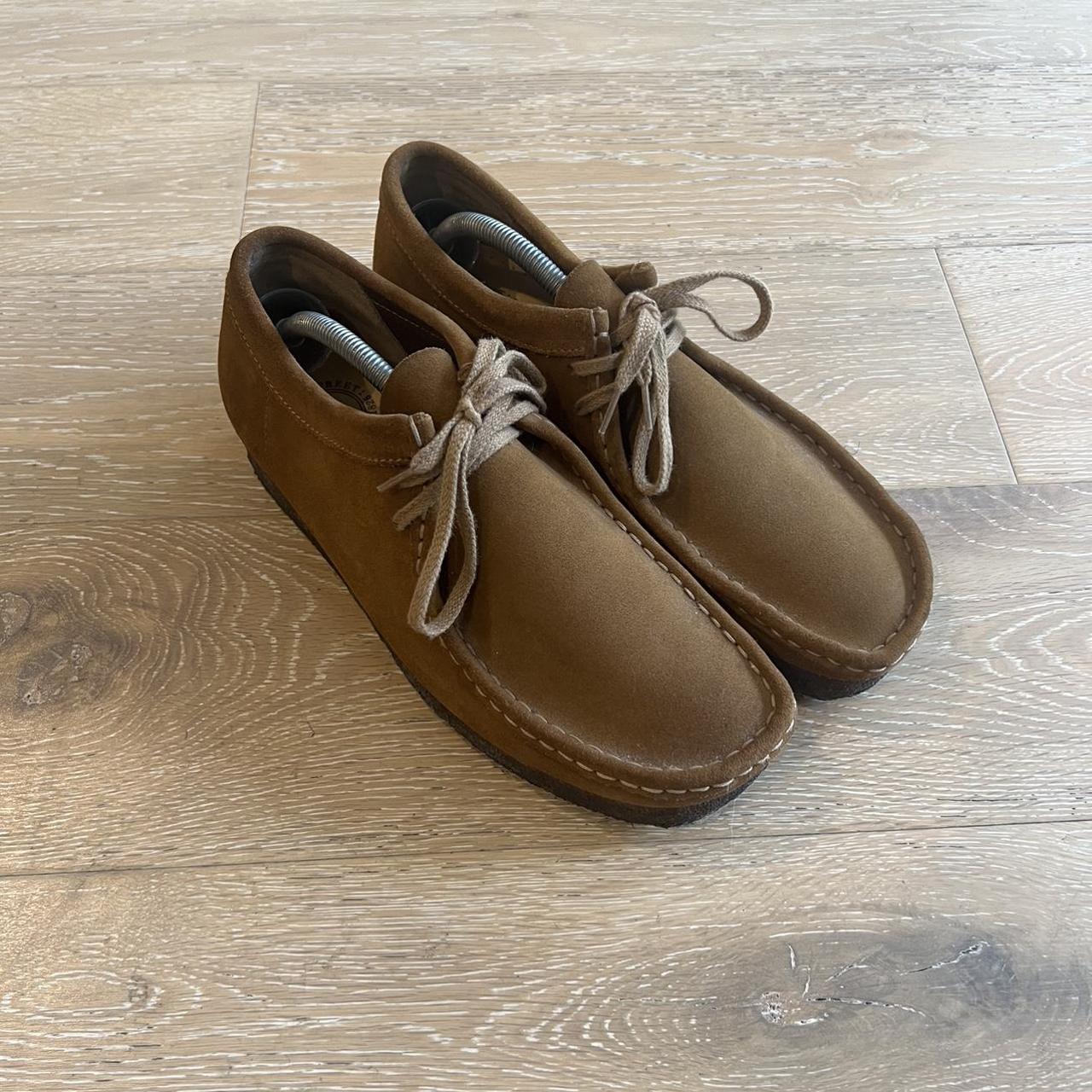 Clarks Wallabee Cola Size: 9UK / 10US Price:... - Depop