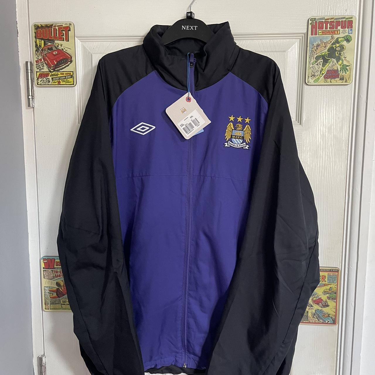 Umbro Manchester City Purple 2012 13 Jacket XXL New