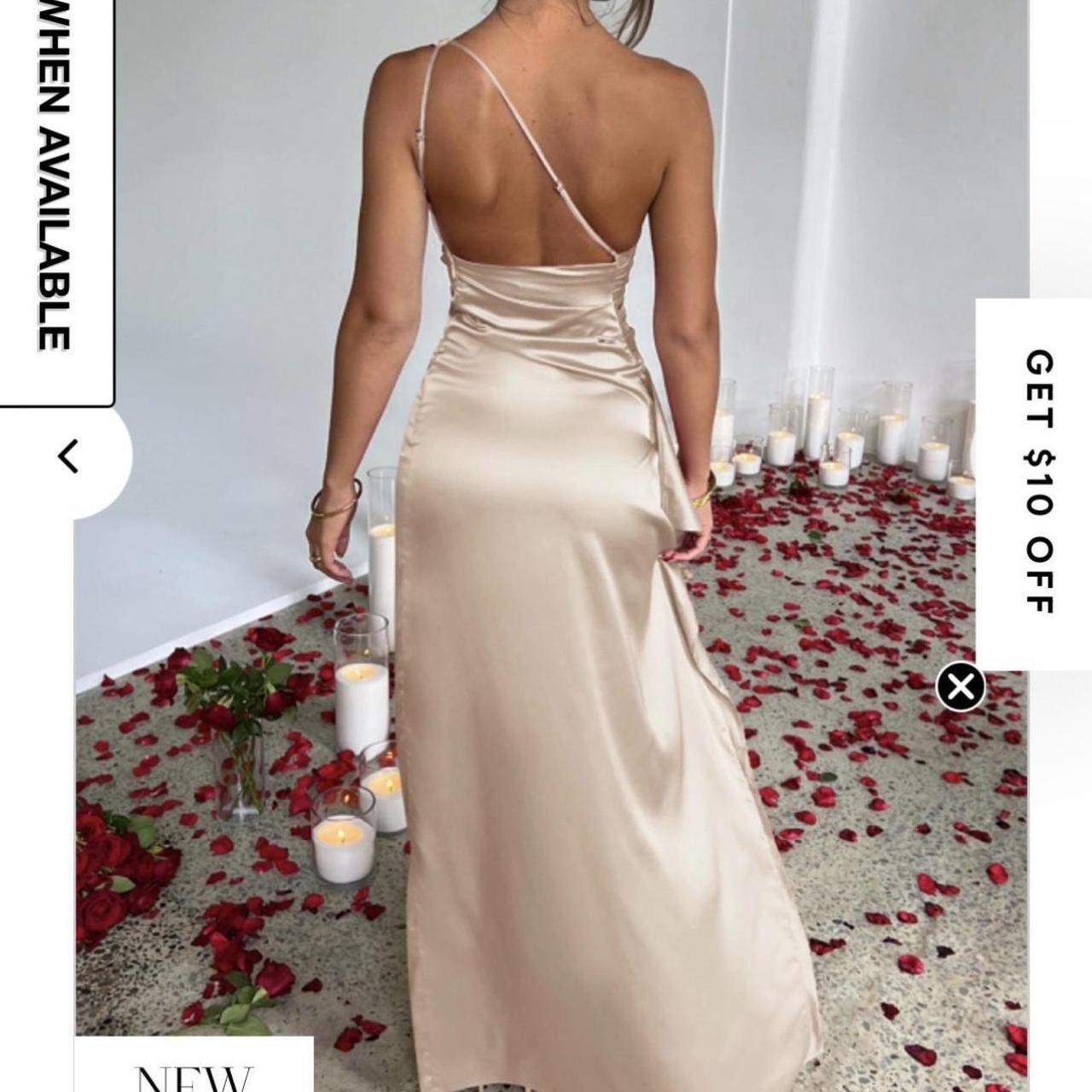 Ariel Maxi Dress - Champagne – BABYBOO