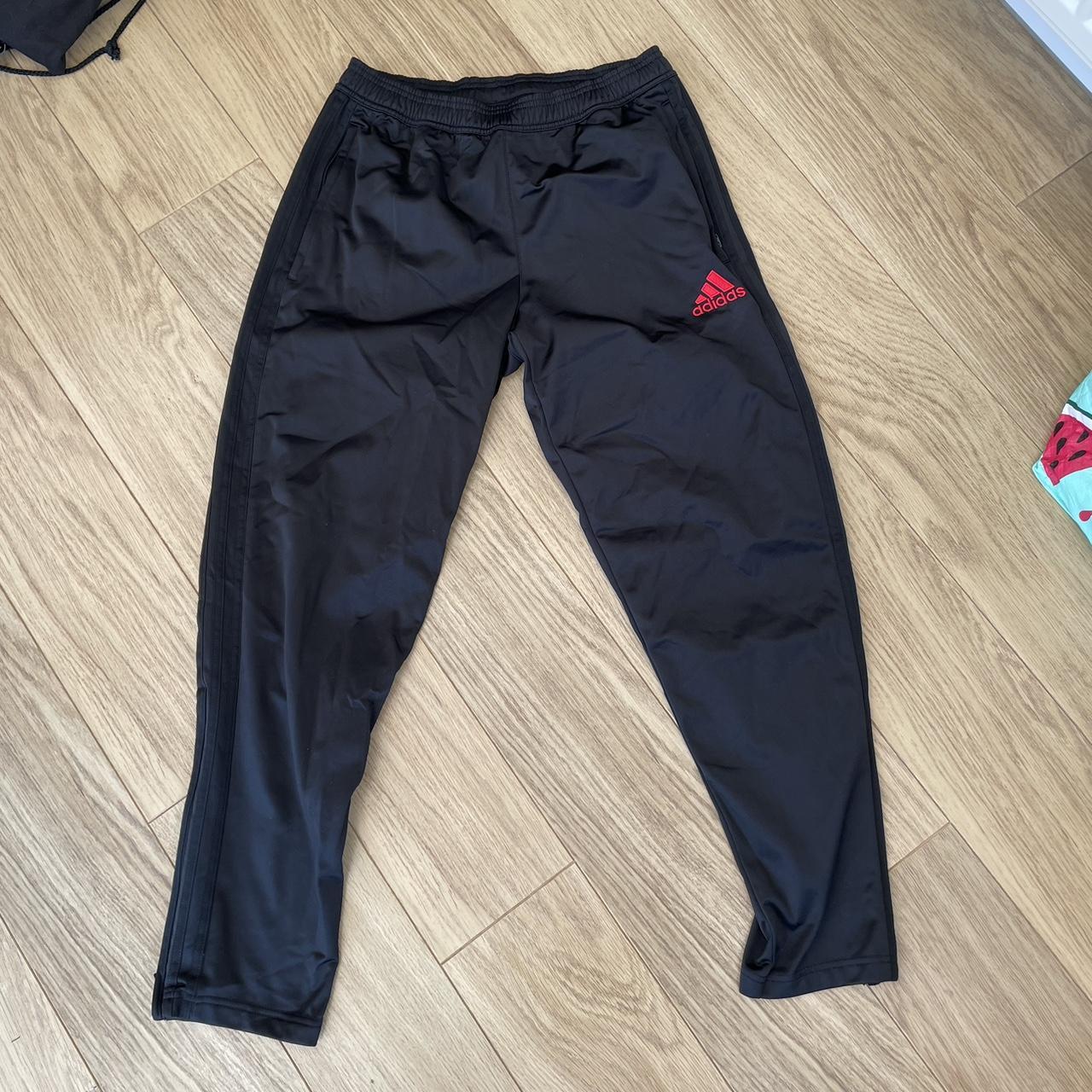 Size medium adidas football joggers Depop