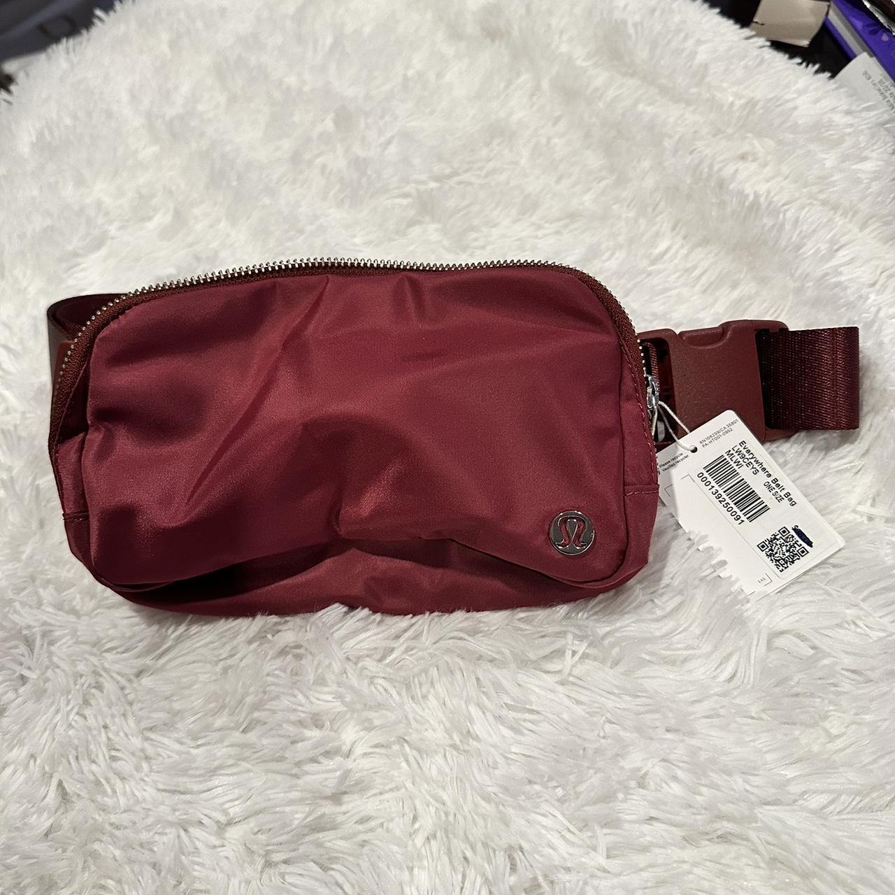Brand new red merlot Lululemon Everywhere belt bag... Depop