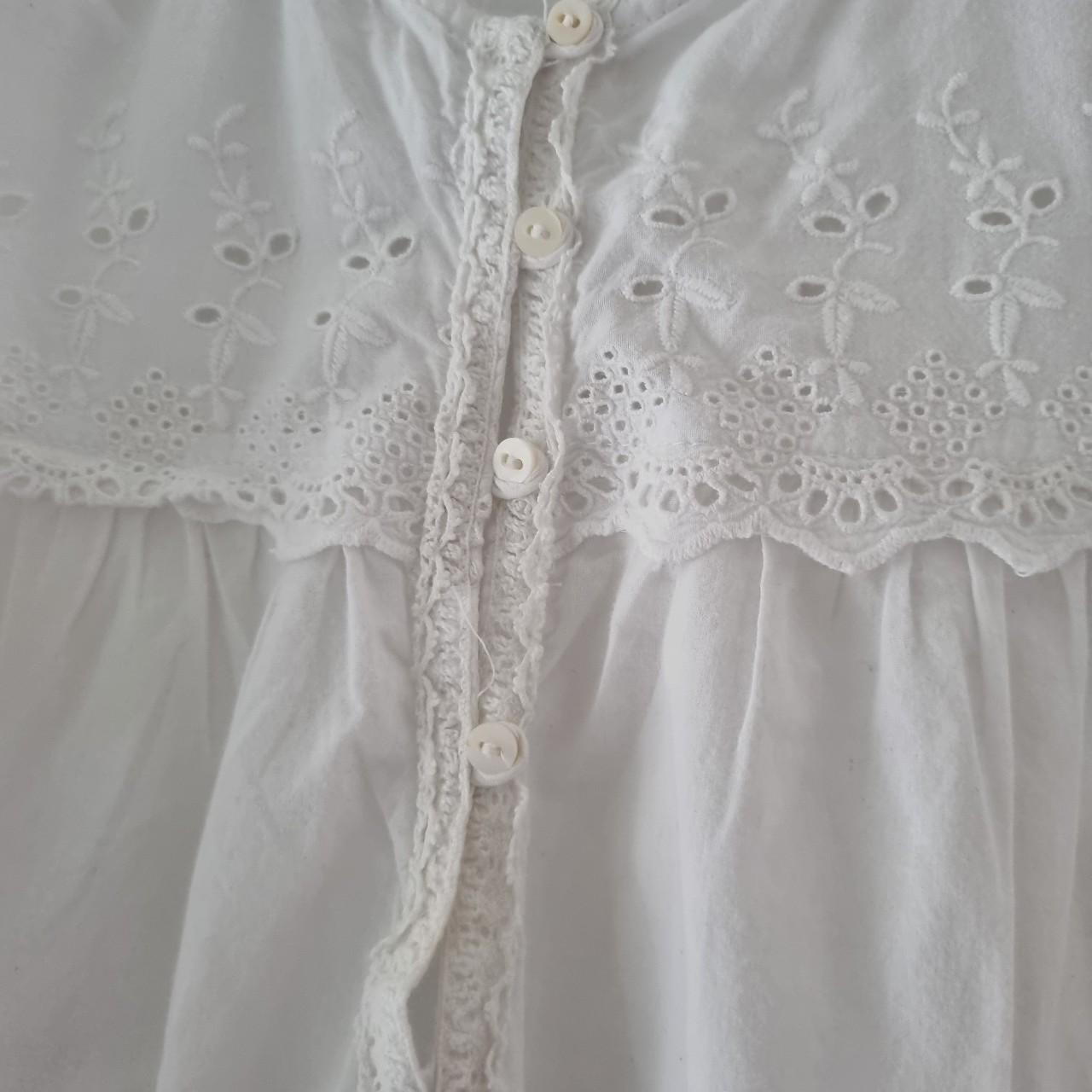 Zara Home white nightdress Size L Very good condition Depop