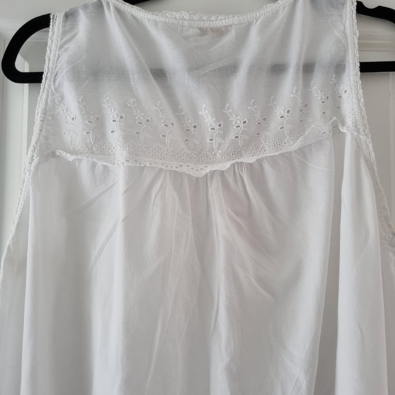 Zara Home white nightdress Size L Very good condition Depop