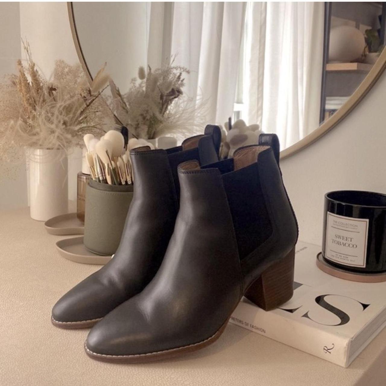 Madewell regan boot black best sale