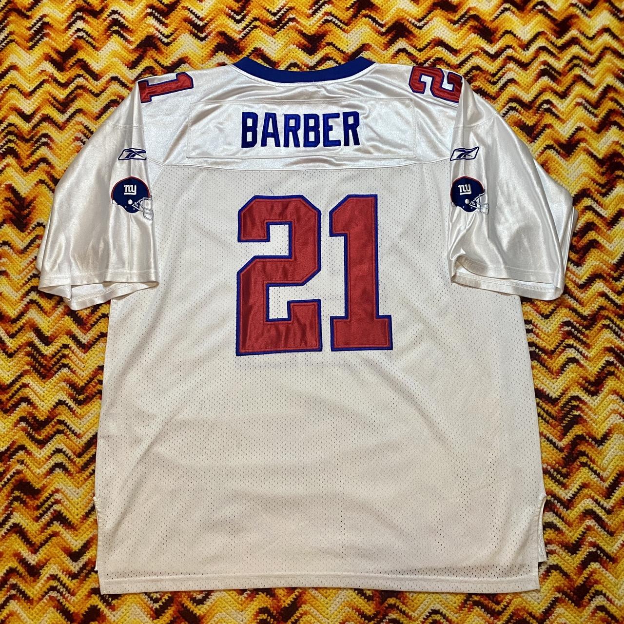 Vintage New York Giants Tiki Barber 21 Jersey Reebok Size 