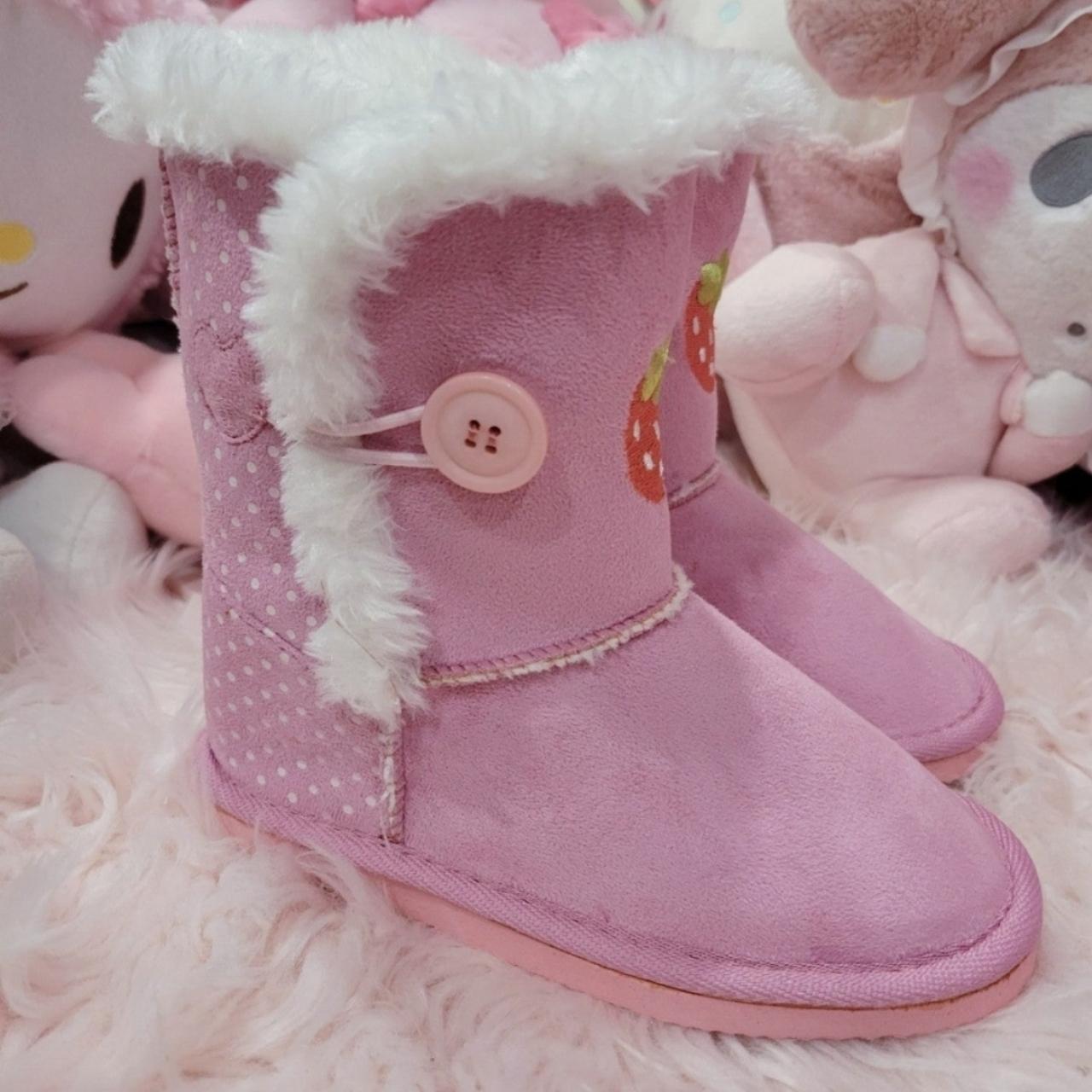 Women's Pink Boots (2)