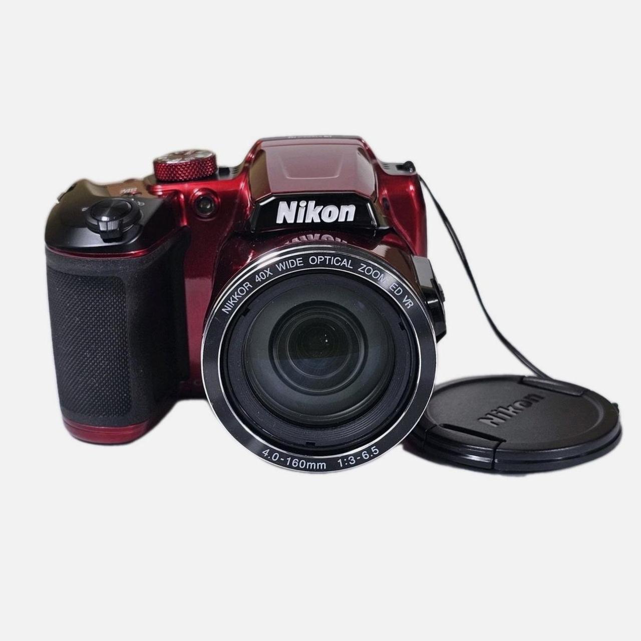 Nikon COOLPIX S8200 Digital Camera 16.1MP 14x Zoom Red | Depop