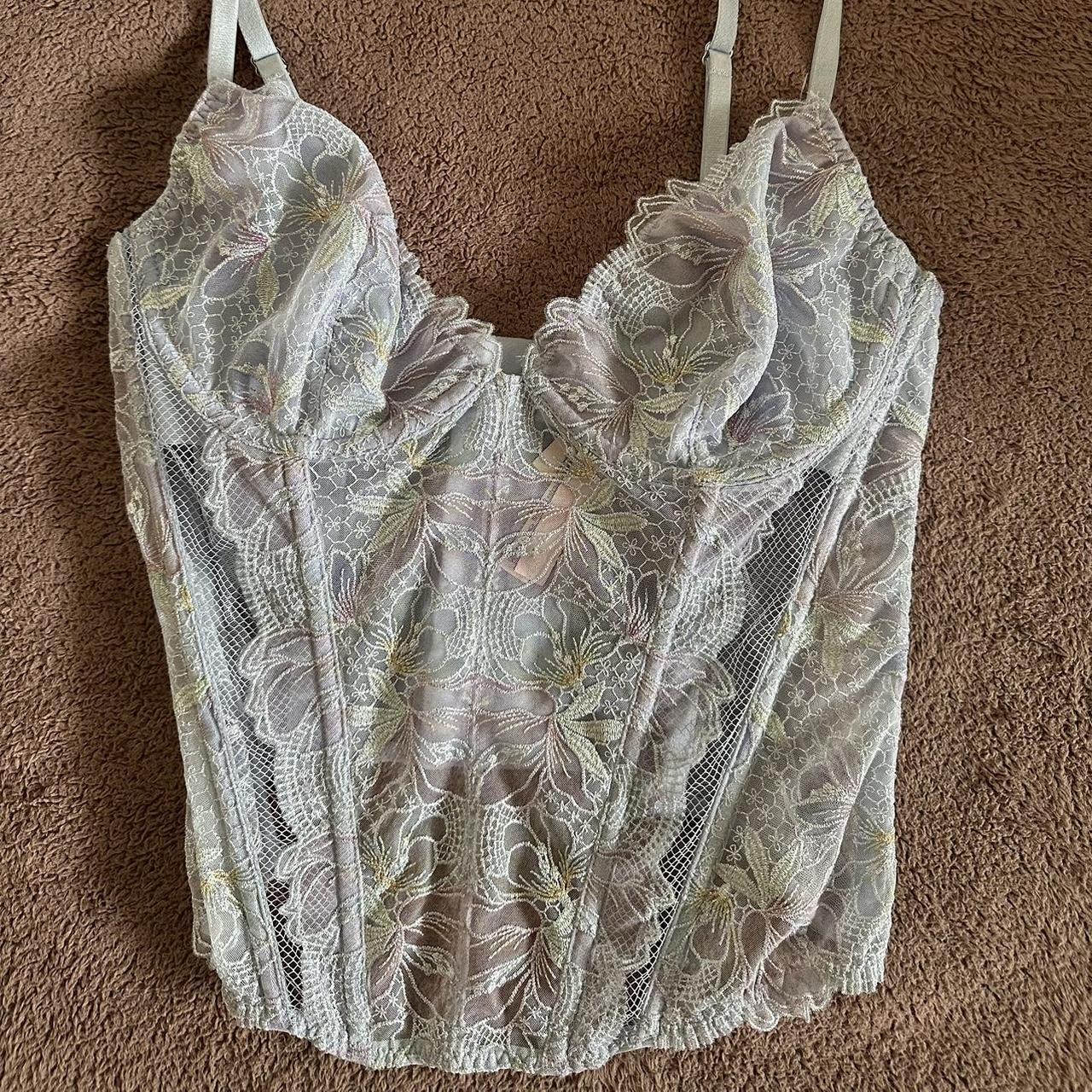 Victoria’s Secret Blue Corset Top Like new, only... Depop