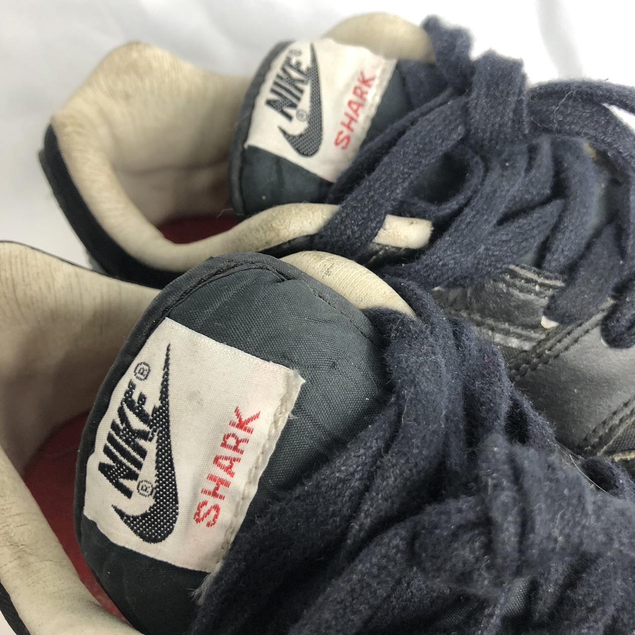 Vintage 80s Nike Shark Athletic Cleats Size 6 | Depop